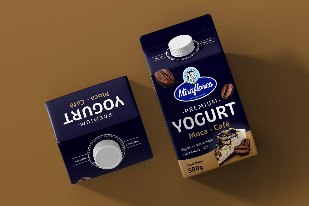 Miraflores yogurt – Gworkshop Design | Packaging and branding studio Miraflores yogurt - Gworkshop Design | Packaging and branding studio