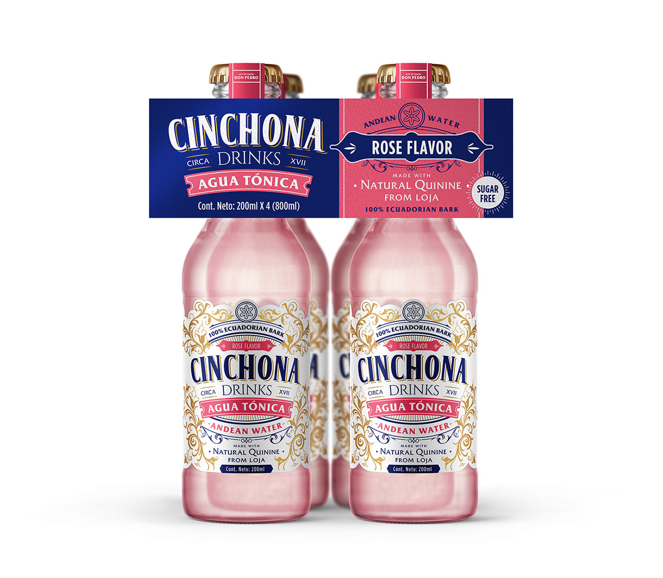 Cinchona Agua tónica - Gworkshop Design | Packaging and branding studio