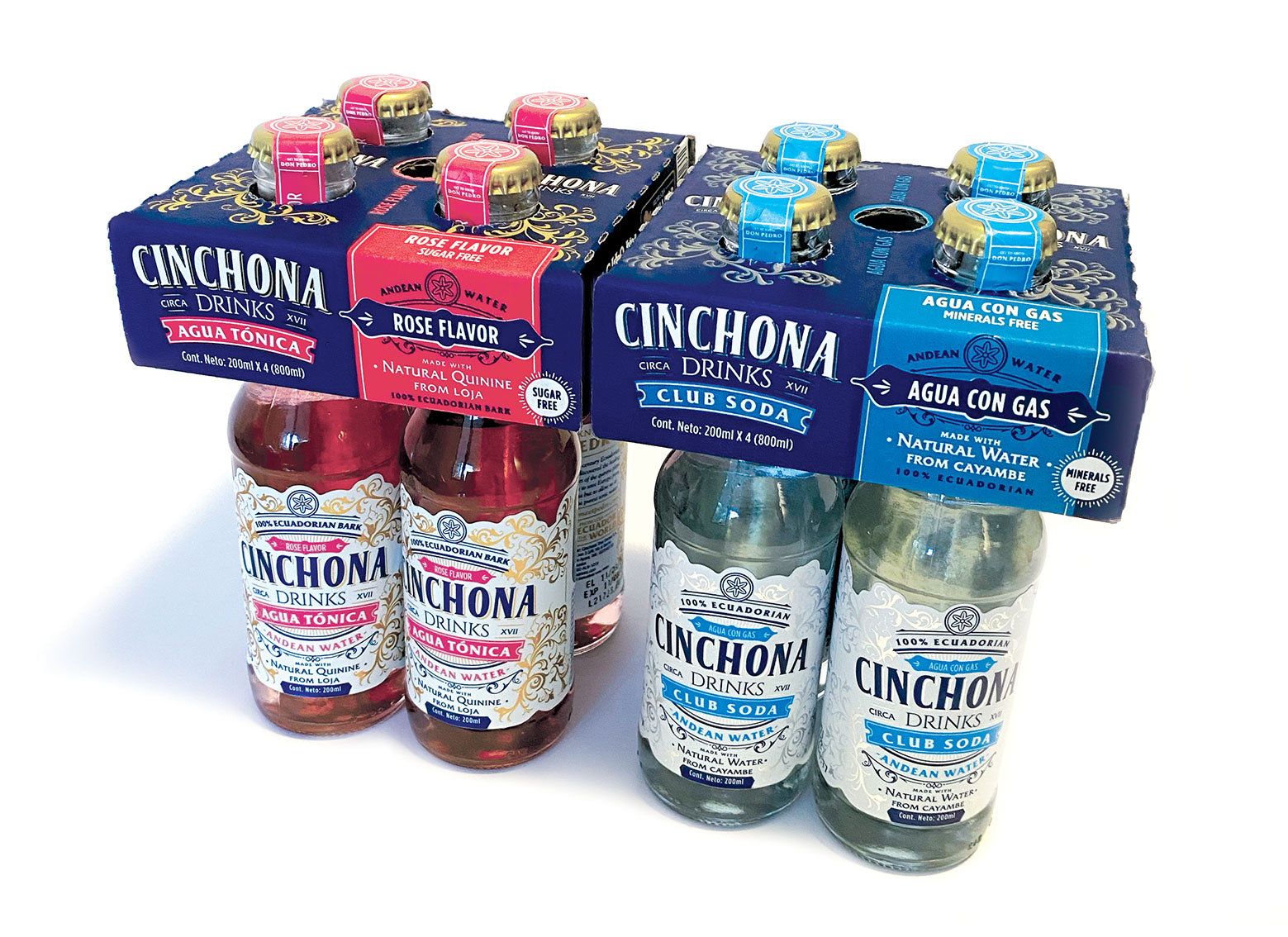 Cinchona Agua tónica - Gworkshop Design | Packaging and branding studio