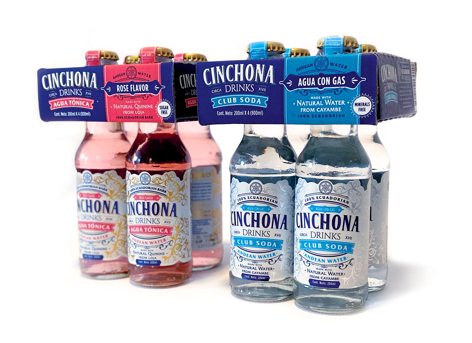 Cinchona Agua tónica - Gworkshop Design | Packaging and branding studio