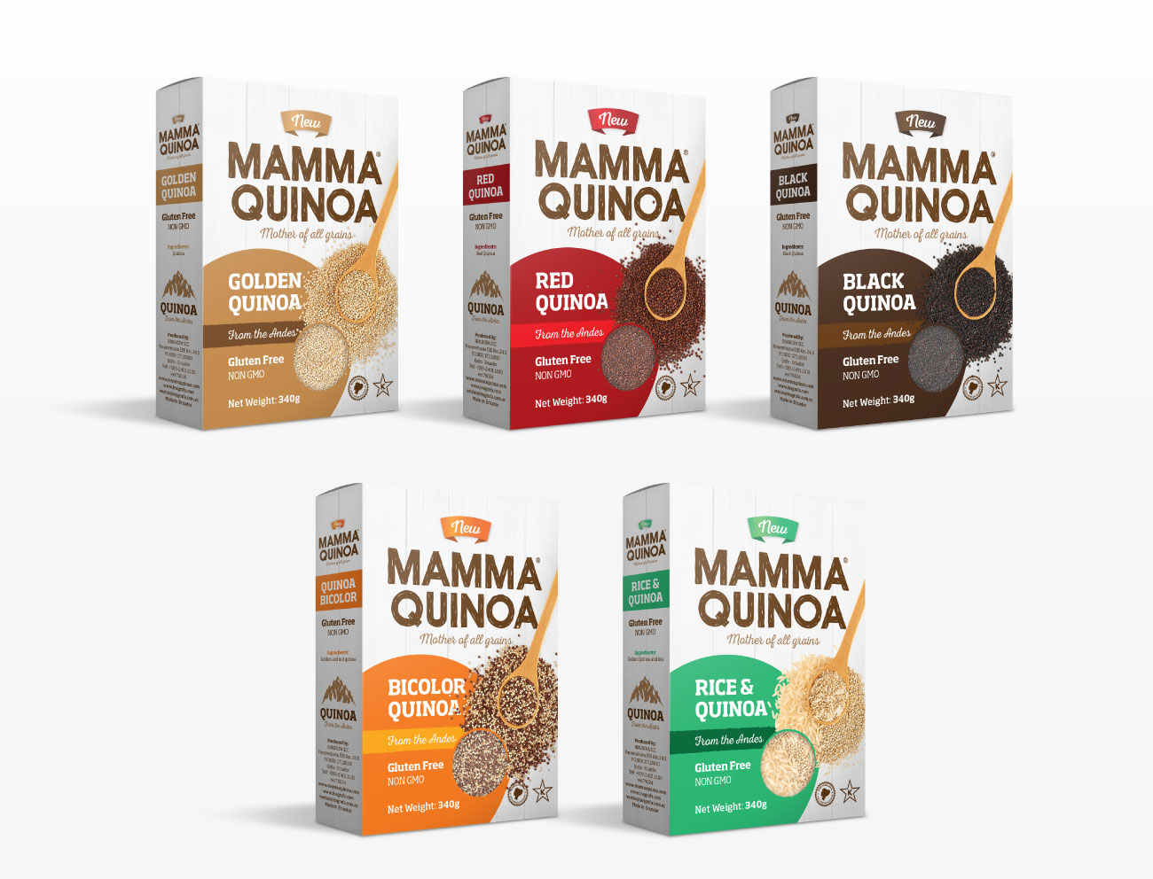 Mamma Quinoa – Gworkshop Design | Packaging and branding studio Mamma Quinoa - Gworkshop Design | Packaging and branding studio